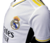 kit- infantil- real madrid - home - 1 - branco- azul  marinho - amarelo- criança- adidas- escudo- bordado - emirates fly better - gola - v -conjunto - short - torcedor - 3 png . 