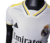 kit- infantil- real madrid - home - 1 - branco- azul  marinho - amarelo- criança- adidas- escudo- bordado - emirates fly better - gola - v -conjunto - short - torcedor - 4 png . 