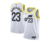 Regata Utah Jazz Association Edition 2023 Nike Swingman Masculina - Branca