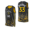 Regata Golden State Warriors City Edition 2022/2023 Swingman Masculino - Preto/Dourado