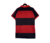 camisa - flamengo - retro - adidas - lubrax - 1987 - home - I - 1 - vermelha - vermelho - preta - preto - masculina - torcedor - branca- branco - 3 listras no ombro - gola - polo - 2 png .