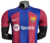 camisa - barcelona - Home - 1 -  azul - vermelha - branca - escudo - emborrachado - jogador- 23/24 - nike - masculina - sptify- unhcr acnur - gola - arredondada -3 png . 