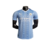 camisa- manchester city- home- 1- azul claro- branca- jogador- masculina- puma- 23/24- escudo- emborrachado- etlhad eiways- gola- v- 1 png