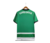 camisa- sporting - home - 1 - verde - branca - listrada - 23/24 - torcedor - punho preto - masculina - betano - super bocck - escudo - bordado - gola - arredondada - 2 png . 