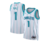 Regata Charlotte Hornets 22/23 Jordan Association Swingman - Branca/Azul