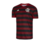 camisa - flamengo - home - 1- listrada - preta-  vermelha - retrô - escudo - bordado - 2019 - adidas - 3 listras no ombro - torcedor - masculina - 1 png . 