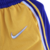 Imagem do Short Los Angeles Lakers - Nike - Amarelo com detalhes em roxo