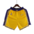 Short Los Angeles Lakers - Nike - Amarelo com detalhes em roxo