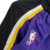 Short Los Angeles Lakers - Nike - ROXO com detalhes em branco e amarelo