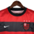 camisa retro flamengo 2001 - vermelha - preta - branca- nike - masculina- listrada - lubrax - petrobrás - escudo bordado - simbolo da nike bordado - gola arredondada - manga preta - petkovic- torcedor - png 4 .