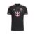 Camisa Inter Miami CF Away 24/25 Adidas masculina na cor preta, exibindo o escudo do time no peito, detalhes em rosa e branco, e logo da Adidas png1.