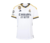 Camisa Titular Real Madrid, Temporada 2023/2024, Branca, Gola em V, Azul Marinho, Branco, Dourado, Escudo do Real Madrid, Logo Adidas, ¡Hala Madrid!, Futebol, Moda Esportiva ,2 png.