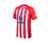 camisa - atlético de madrid - home - 1 - vermelha - branca- torcedor - masculina- nike - 23/24- escudo - bordado - listrada - ryadh air - hynday- ria - money transfer- gola - arredondada  -  1 png . 