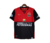 camisa - flamengo - home - 1 - 07/08 - preta - vermelha - nike - escudo - bordado - torcedor - masculina - gola -v   - lubrax- petrobras  -retro - 1 png .