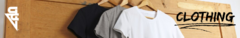 Banner da categoria Clothing