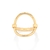 Maxi anel Rommanel folheado a ouro - comprar online