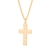 Pingente cruz masculino Rommanel folheado a ouro Cód. 542210 - comprar online