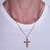 Pingente cruz masculino Rommanel folheado a ouro Cód. 542210 - Rommanel loja Virtual 