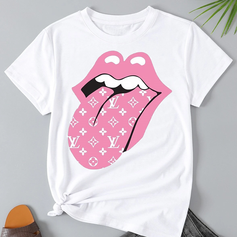 T-SHIRT BOCA ROSA - Lise Marie Atacado de T-SHIRT