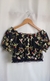 Cropped bordado floral Forever Fashion | P (38) - comprar online