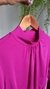 Cropped manga longa fucsia M (40) - comprar online