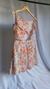 Vestido laranja floral Boca no Mundo | P (38) - loja online