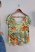 Blusa verde floral Holin Stone | M (40) - comprar online