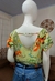 Blusa verde floral Holin Stone | M (40) - comprar online