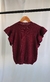 Blusa de lã vinho | Tamanho P (38) - loja online