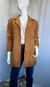 Blazer caramelo vintage em lã | GG (44/46)