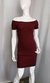 Vestido vinho canelado PP (34) - comprar online