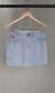 Saia jeans claro CGC n.34/36 na internet