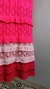 Vestido rosa pink em crochê P (36/38) - comprar online