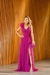 Vestido Longo Fuscia