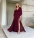 vestido longo Marsala - comprar online