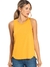 Regata endless feminino amarelo tampa bubum