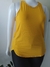 Regata endless feminino amarelo tampa bubum