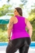 Regata dry fit poliamida elastano plus size academia feminina - Roupa de academia Feminina - Look Sol Modas - Minas Gerais