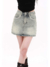 MZVZ retro heavy beading hot diamond denim skirt women's on internet