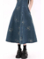 Image of MZVZ retro new Chinese style embroidery suspender denim dress