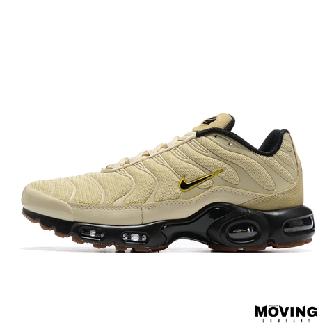 Nike air max plus tan sales and black