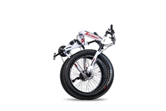 BICICLETA FAT BIKE DOBRÁVEL CÂMBIO SHIMANO AÇO CARBONO ARO 26 FAT PNEU LARGO 21 MARCHAS MOUNTAIN BIKE Z-RADER - VERMELHA - comprar online