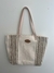 Bolsa Buxa de tela artesanal beige-camello - comprar en línea