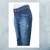 Calça Mom Barra Virada Plus Size Azul - 00056 - O EMPÓRIO DO JEANS