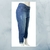 Calça Mom Barra Virada Plus Size Azul - 00056 na internet