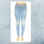 Calça Feminina BD com detalhes Destroyed Azul Claro - 7851