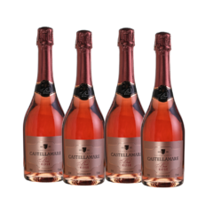 Espumante Brut Rosè - Castellamare 4 unidades