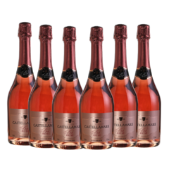 Espumante Brut Rosè - Castellamare 6 unidades