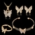 Conjunto de Joias Borboleta - loja online