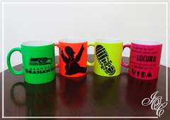 TAZAS NEON